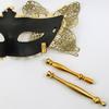 Venetian Party Handheld Masquerade Masks Stick Side Butterfly Festival Costume Party Mardi Gras Masks Carnival Party