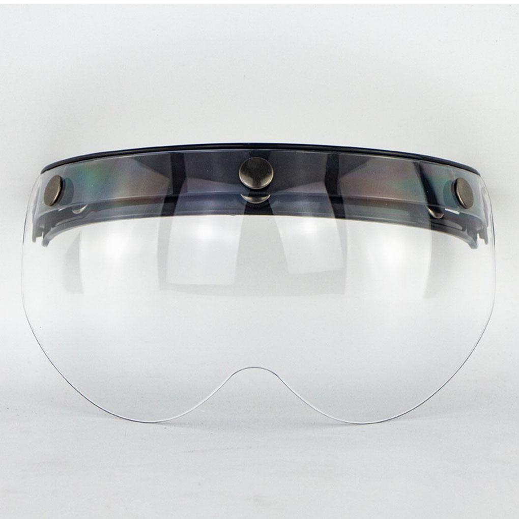 Motocyklová helma poloviční helma W-tvarovaný hledí helmy clona pokrývka hlavy