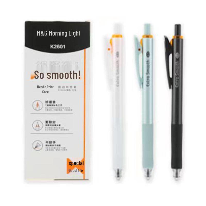 MG Neutral Pen AGPK2601 - 0.5mm Needle Tip, Instant Drying Ink for Smooth Writing