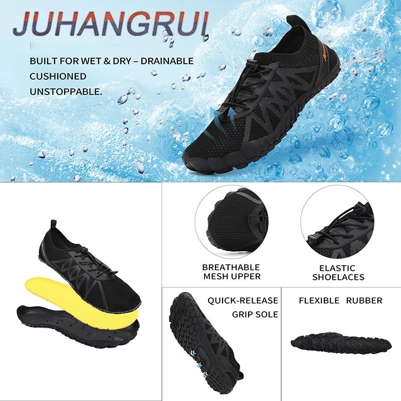 Water Shoes Men Hiking Quick Dry Aqua Barefoot Swim Beach Shoes for Pool Hike Surf Sport Yoga Diving Sailing Travel Adult Unisex