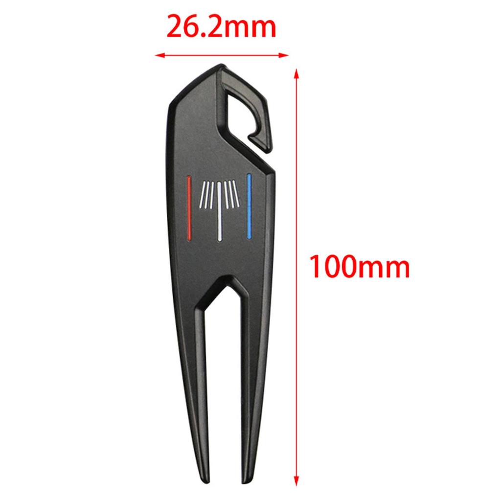 Golf Divot Fork Golf Exercise Golf Aids Putt Parter Golf Putting Green Fork for Golfer Gift