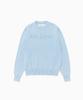 HELLO SUNRISE Hs Classic Typo Knit_Vtg Blue