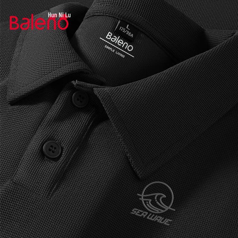 Baleno Men's Waffle Knit Polo Shirt