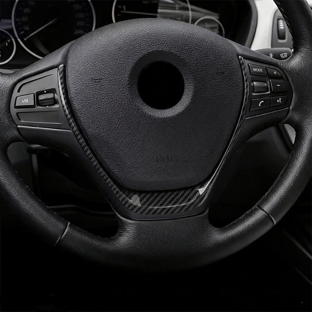 For BMW 3 Series F30 F32 F34 F36 2013-2016 2017 2018 2019 Steering Wheel Sticker Cover Decoration Trim Car Interior Accessories