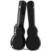 Electric Guitar Hard Case, 1080 MM, Wooden Hard-Shell Protective Carrying Case with Lock Latch, Sponge Lining, Keys, Accessory Compartment,