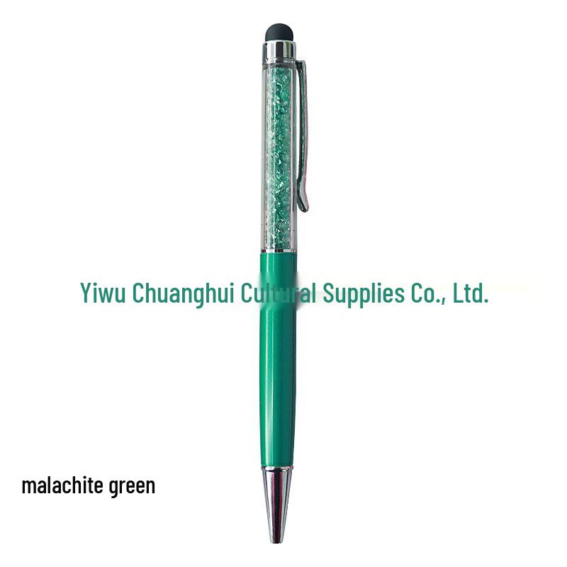 Crystal Rhinestone Ballpoint Pen with Capacitive Touch Screen – Custom Logo Gift Pen.