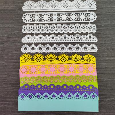 Lace Layers Border Metal Cutting Dies Diy Scrapbooking Photo Album Decorative Embossing PaperCard Crafts Die