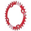 Lebycle 104BCD Round Narrow Wide Chainring MTB Bicycle 32T Crankset Tooth Plate PartsRed