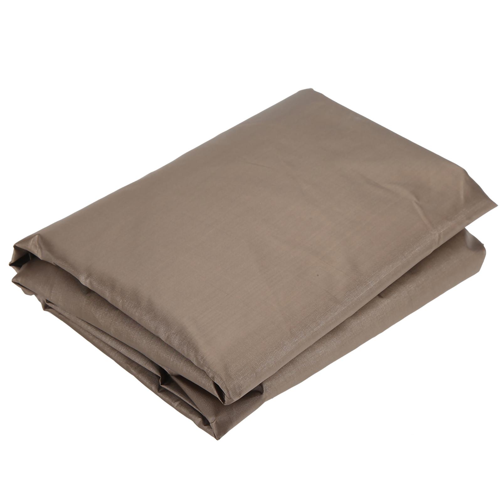 

Courtyard Swing Cushion Cover Cloth Hanging Seat Cover Grade 190T Polyester Taffeta Fabric Non-Fading for Home коричневий