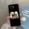 California Flag Case For Oppo A60 A40 A80 A18 A38 A58 A78 A98 A16 A76 A96 A15 A17 A77 A74 A94 A54 A57S Cover