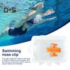 Nasenclip zum Schwimmen, weiche Nasenclips aus Silikon, verhindern das Eindringen von Wasser, Wassersport-Nasenclip mit Aufbewahrungsbox zum Tauchen, Schwimmen