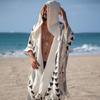 Vacation Seaside Beach Casual Loose Mens Robes Summer Outdoor Leisure Breathable Sunproof Cloaks Men Ethnic Printed Cardigans