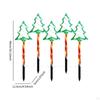 Christmas Tree Solar Landscape Lights Lawn Lamp for Front Porch Pathway 5 Stake