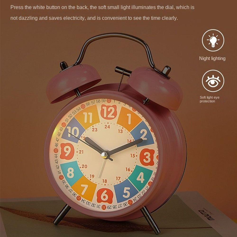 4-Inch Early Education  Alarm Clock Digital Bedroom Desktop Clock Creative Table Clock  Study