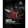 3/4" D Ring Shackle, 68,000 lbs Break Strength with 7/8" Pin for Tow Strap Winch Recovery Towing (Aluminum, 2 Pack, Red)