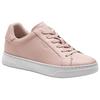 Coach Highline Synthetic Leather Cow Split Leather Round Toe Lace-Up Low-Top Sneakers Women sneakers Pink CW971_BLH