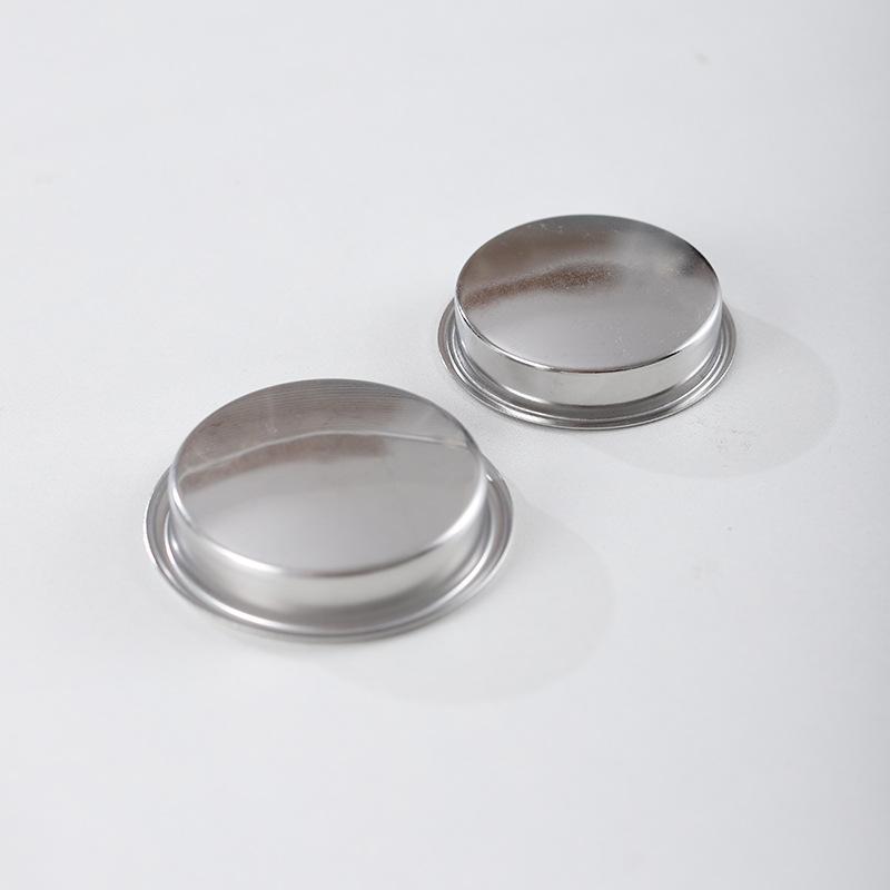 Coffee Blind Filter Bowl 51/54/58Mm Stainless Steel Non Pressurized Filter Cup For Backwashing In Semi Automatic Coffee Machine