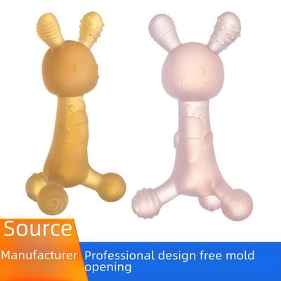 Silicone Carrot & Rabbit Baby Teether