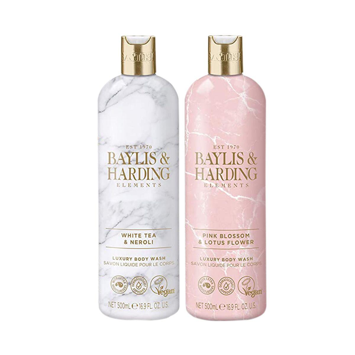 White Tea & Pink Blossom Body Wash 2-Piece Gift Set (Body Wash 500ml x2)