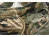 Men's Summer Korean Style Camouflage Sports Leggings: Elastic Waistband, Trendy Loose Fit Casual Work Pants.