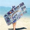 Personalized Dumbo Circus Adventure Beach Towel Microfiber Beach Towel Thin Absorbent for Beach Swimming Yoga Bath Sports. 0910365