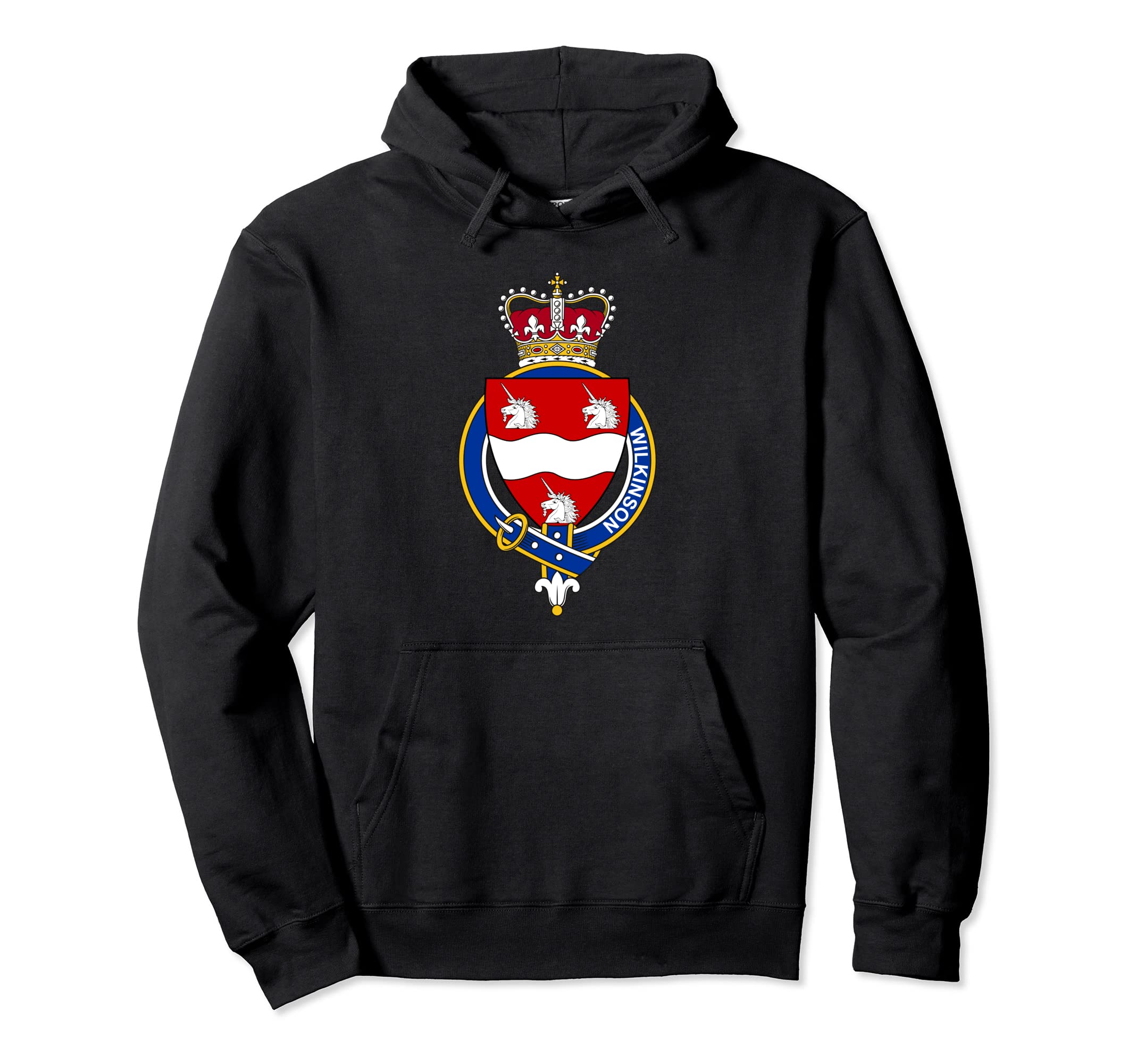 

Уилкинсон - Герб - Толстовка с капюшоном Family Crest