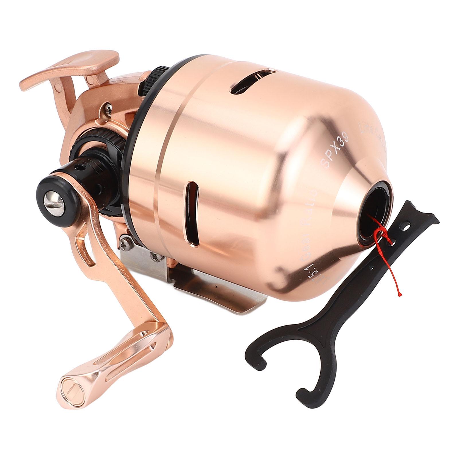

Closed Fishing Reel Copper Stainless Steel Anti Tangling Automatic Line Release Fishing Wheel for Fishing Supplies