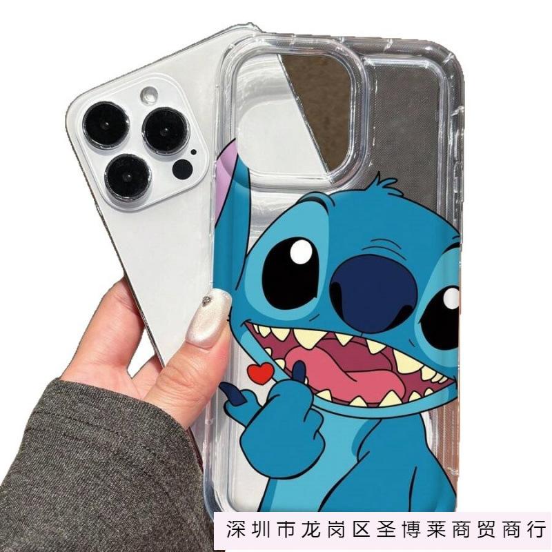 Bixin Stitch is suitable for Apple 16promax mobile phone case 15plus14 airbag 13 transparent 1211 explosion