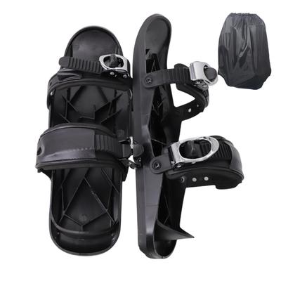 Short Ski Skates Winter Skis Shoes Short Snowskates Snowblades Skiboards Adjustable Short Mini Ski Skates Outdoor Snowshoes