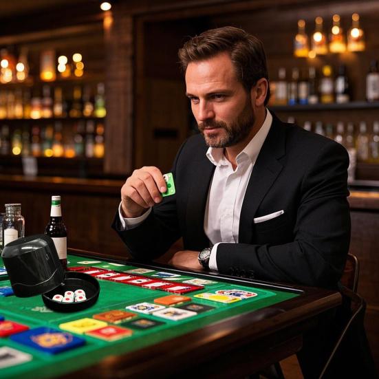 1 Set Dice Cup with Base 5 Dot Dice Heavy Duty Manual Shaker Cup Adults Family Night Bar Party Gambling Drinking Board Game Casino Equipment