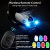 4PCS Wireless LED Drone Strobe Light for Motorcycle Car Bike Remote Control Anti-collision Warning Light Signal Light 7Colors