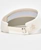 [Munsingwear] Sun visor, Cell brim visor, UV protection, wide brim, heat shielding, sun protection, golf, MG5SCP52L, women's, WH00 (white)