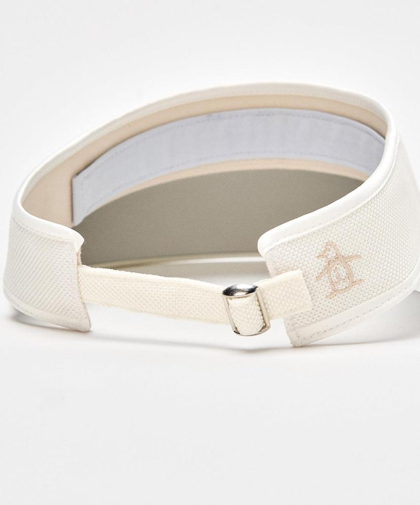 [Munsingwear] Sun visor, Cell brim visor, UV protection, wide brim, heat shielding, sun protection, golf, MG5SCP52L, women's, WH00 (white)