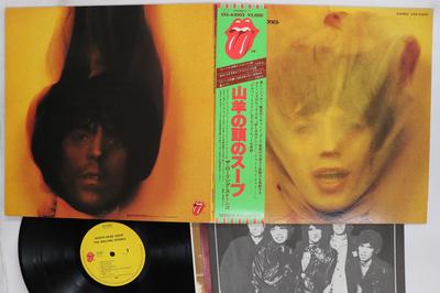 LP Record ROLLING STONES  Goats Head Soup ESS63002 ROLLING STONES 1973 Japan Obi Rock Used