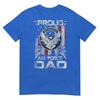 Unisexs Proud Air Force Dad Shirt Military Family Fathers Day TShirt