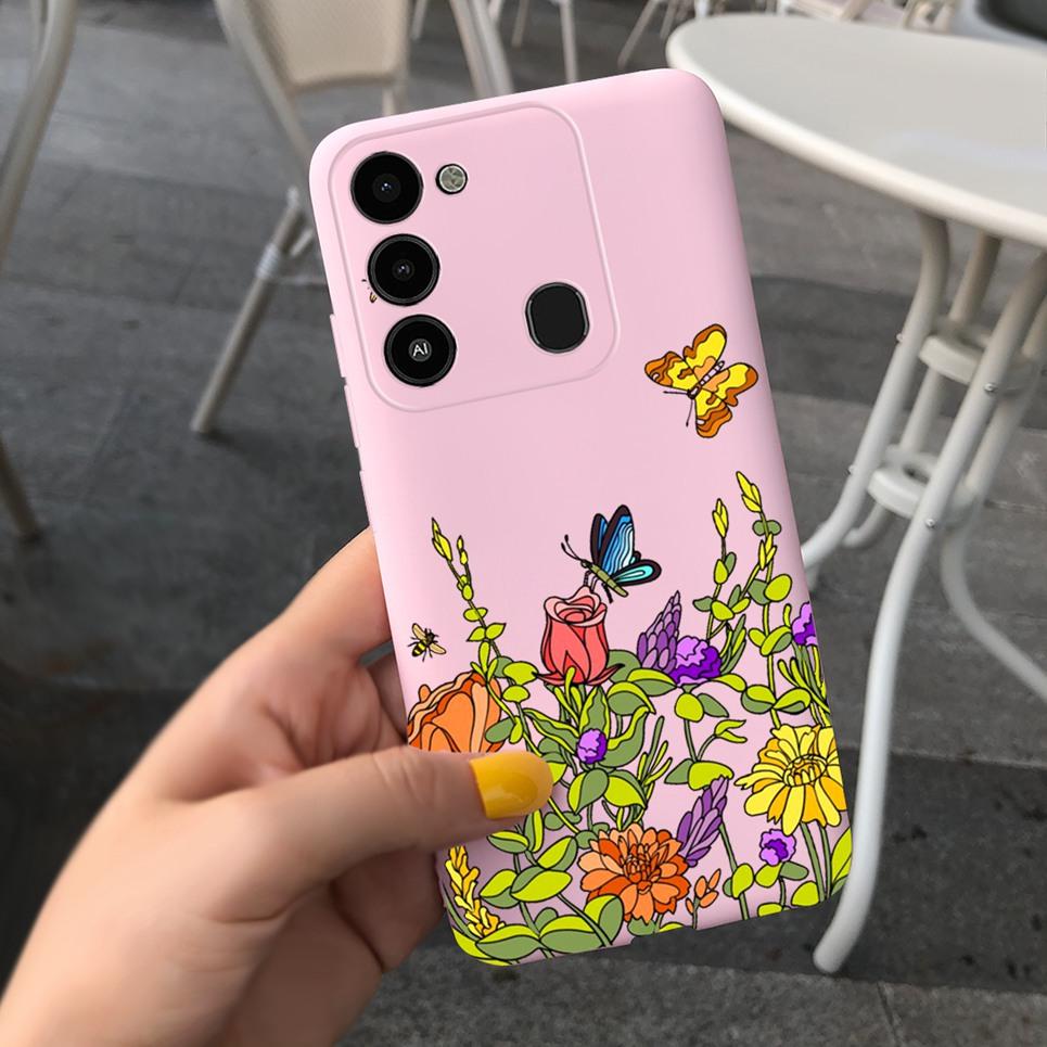 For Tecno Spark 8C Case KG5k Shockproof Soft Silicone TPU Back Cover For Tecno Spark 8 Pro Spark8 Phone Cases Spark8 Case Bumper