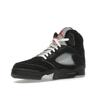Air Jordan 5 Retro OG Black Metallic Reimagined Men Sneakers White Metallic-Silver Fire-Red HF3975-001