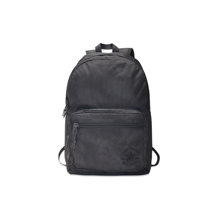 

New Converse GO 2 Polyester Backpack Unisex Black/Dark Gray 10021423001 30.0*14.0*46.0CM