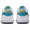 Nike Dunk Low GS Dusty Cactus Thunder Blue Kids Sneakers Teal White Racer-Pink HF4794-345