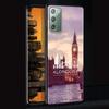 Drapeau Royaume-Uni Londres Étui pour Samsung Galaxy Note 20 Ultra 10 Lite 9 8 A12 A52 A51 S20 FE A50 A21s Noir Coque de Téléphone Souple