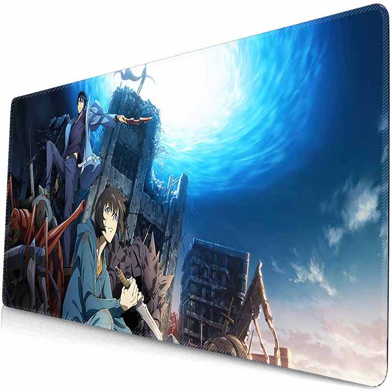 Gamer Large Mouse Pad S_Solo Levelings Rubber Mouse Mat Anime Gaming Mousepad Game HD Print Keyboard Pad Non-Slip Desk Mat