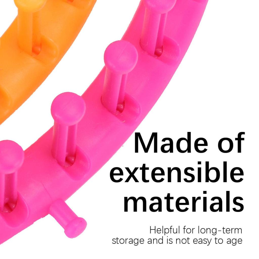 Knitting Machine Circle Knitting Machine, Plastic Circular Knitting Machine for Scarves Socks Hats Shawls