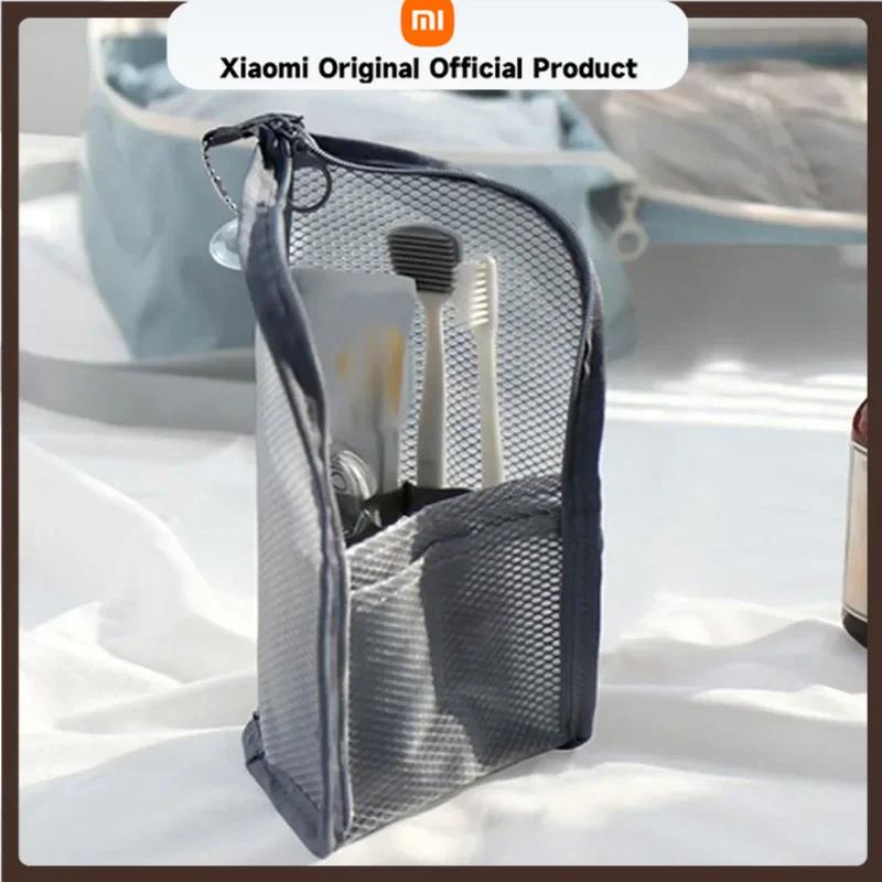 Xiaomi Portable Travel Cosmetic Bag Vertical Cosmetic Brush Bag Pen Holder Toothbrush Storage Bag Waterproof Washing Bag Storage Bag