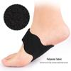 Orthopedic Arch Support Foot Pads for Flat Feet - Shock-Absorbing, Half Pads with Holes for Men and Women.