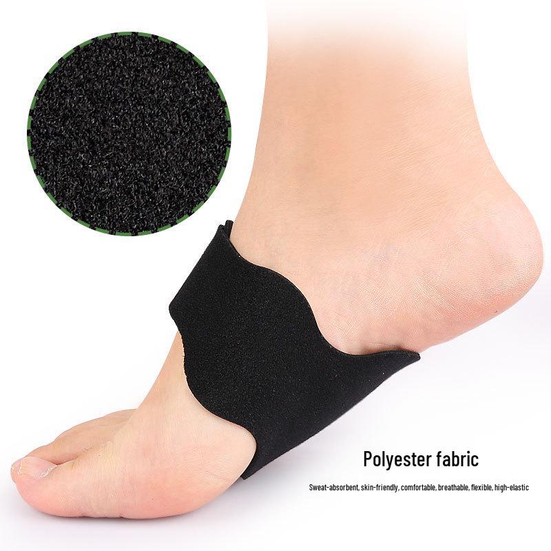 Orthopedic Arch Support Foot Pads for Flat Feet - Shock-Absorbing, Half Pads with Holes for Men and Women.