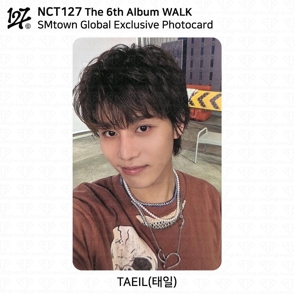 NCT127 The 6th Album WALK Exclusive Photocard SMtown Global Walmart KPOP