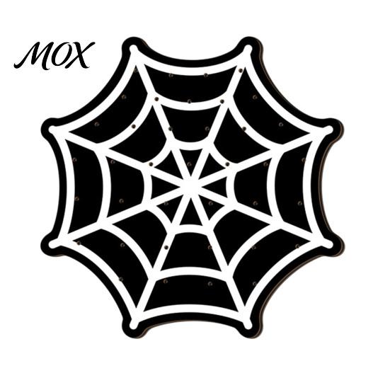 Tabletop Holiday Decoration Halloween Wooden Lollipop Display Stand, Spider Web Ghost Party Favors Pumpkin Shaped Candy Holder, Decor Ornament