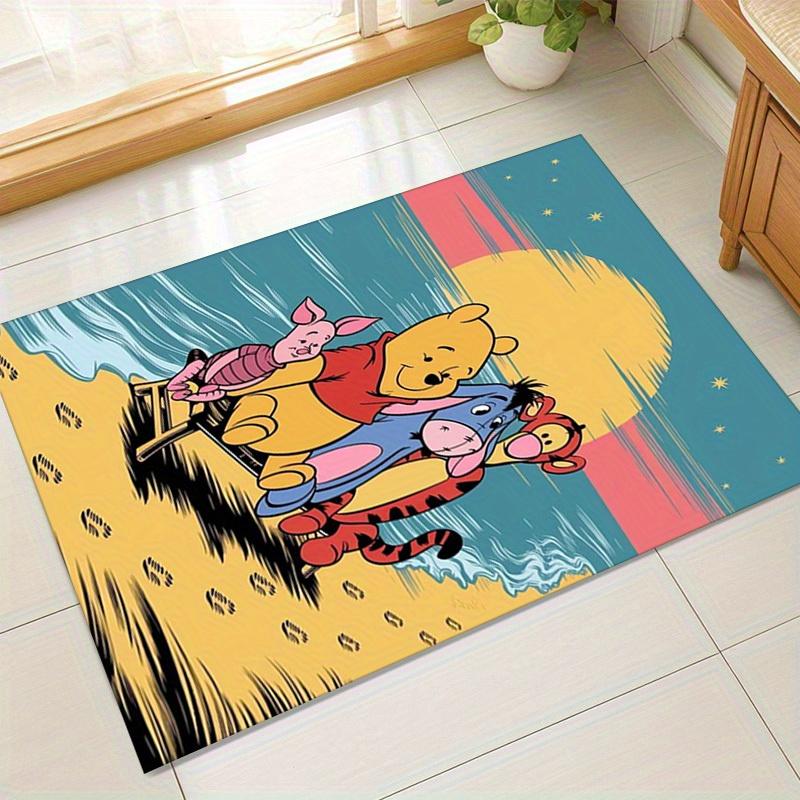 

1pc. Cute Winnie The Pooh Friends Beach Sunset Scene Rug - Home Decor, Office Carpet, Outdoor Mat, Gift Ideaz041499 60cm by 90cm