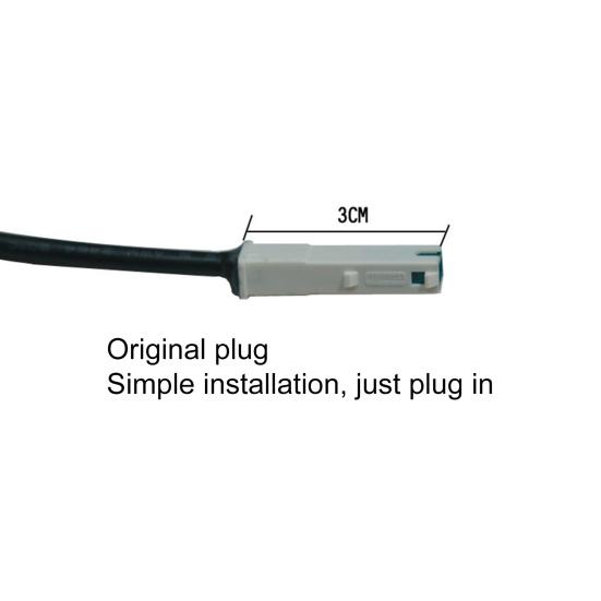 Scooter Rear Light with Long Wire Easy Installation ABS Super Bright Tail Light