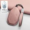 PU Leather Car Key Case Cover For BYD Formula Leopard SUPER 5 SUPER 8 SUPER 39 Car Keychain Protective Cover
